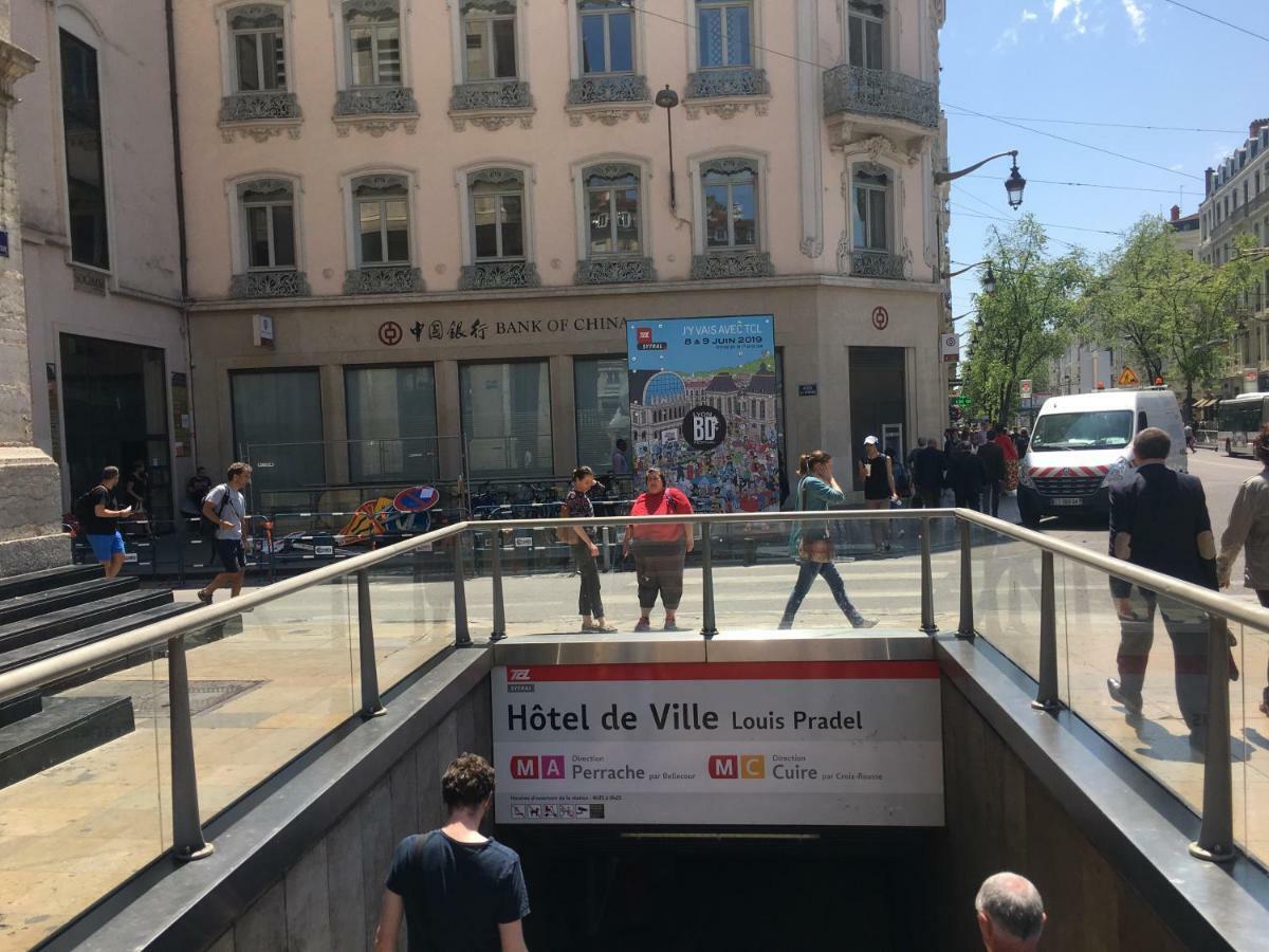 Apartmán Le Calme De L'Opera. Lyon Exteriér fotografie